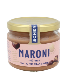 Schenkel Maroni Pueree naturbelassen, ungesuesst, 300g